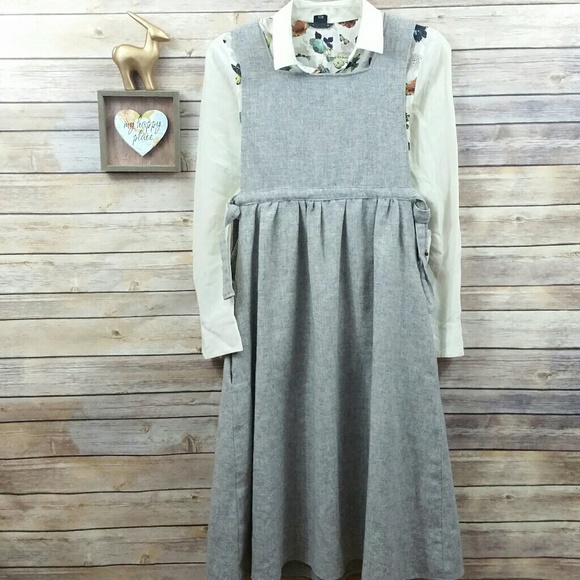 wool pinafore